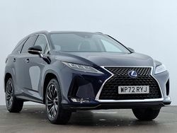 Blue Used 2022 Lexus RX450h Sport Line SUV | £34,998 (Fair price)