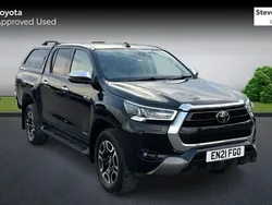 Black Used 2021 Toyota HiLux Pickup | £26,785 (Super price)