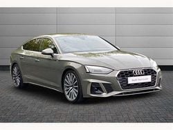 Mythos black Used 2024 Audi A5 S-Line Coupe | £32,695 (Fair price)