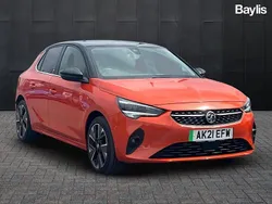 Orange Used 2021 Vauxhall Corsa-e Elite Hatchback | £11,400 (Fair price)