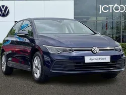 Blue Used 2021 VW Golf VIII Life Hatchback | £15,305 (Good price)
