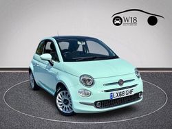 Green Used 2018 Fiat 500 Lounge Hatchback | £7,295 (Fair price)