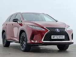 Red Used 2022 Lexus RX450h Sport Line SUV | £32,998 (Good price)
