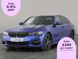 Blue Used 2021 BMW 320 M Sport Sedan | £22,962 (Fair price)