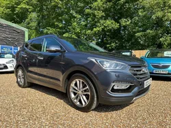 Blue Used 2016 Hyundai Santa Fe Premium SE SUV | £10,495 (Fair price)
