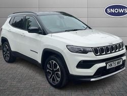 White New 2025 Jeep Compass Limited SUV | £27,706 (Fair price)