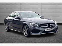 Grey Used 2015 Mercedes C200 AMG line Sedan | £8,999 (A bit pricey)