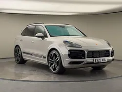 Crayon grey Used 2023 Porsche Cayenne Platinum Edition SUV | £60,500 (A bit pricey)