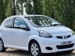 White Used 2011 Toyota Aygo Hatchback | £3,990 (Fair price)
