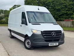 White Used 2019 Mercedes Sprinter Van | £11,300 (A bit pricey)