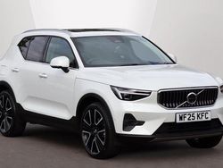 White Used 2025 Volvo XC40 Ultra SUV | £36,995 (Expensive)