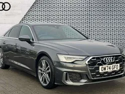 Grey Used 2024 Audi A6 S-Line Sedan | £41,156