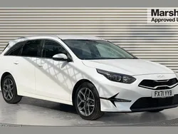 White Used 2021 Kia Ceed Sportswagon 3 Estate | £15,983 (Fair price)