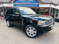 Black Used 2010 Land Rover Range Rover Vogue SUV | £9,495 (Fair price)