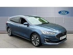 Blue Used 2022 Ford Focus Titanium Estate | £16,588 (A bit pricey)
