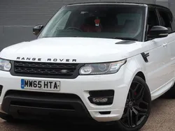 White Used 2015 Land Rover Range Rover Sport Autobiography Dynamic SUV | £17,499 (Fair price)
