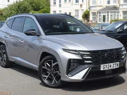 Silver Used 2024 Hyundai Tucson N Line SUV | £29,995 (Expensive)