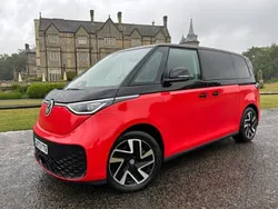 Black over red Used 2023 VW ID. Buzz Pro Van | £43,000 (Fair price)