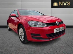 Red Used 2013 VW Golf VII SE Hatchback | £5,395 (Fair price)
