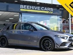 Grey Used 2021 Mercedes A35 AMG Premium Plus Hatchback | £28,750 (Fair price)