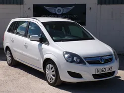 White Used 2013 Vauxhall Zafira MPV | £3,499 (Fair price)