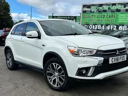 White Used 2018 Mitsubishi ASX SUV | £8,500 (Fair price)