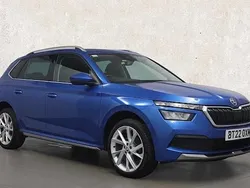 Blue Used 2022 Skoda Kamiq SE L Executive SUV | £17,092 (Fair price)