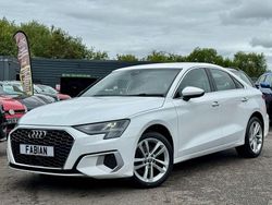 White Used 2021 Audi A3 Sport Sedan | £18,991 (Fair price)