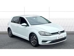 White Used 2019 VW Golf VII Match Hatchback | £13,480 (Fair price)