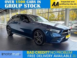 Blue Used 2022 Mercedes A250 AMG Line Premium Plus Hatchback | £16,095 (Fair price)