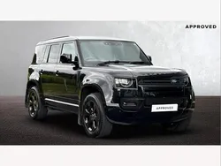 Santorini black Used 2023 Land Rover Defender SE Dynamic SUV | £58,550 (Fair price)
