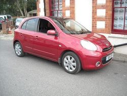 Red met Used 2011 Nissan Micra S Hatchback | £3,495 (Fair price)