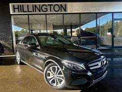 Black Used 2015 Mercedes C250 Premium Plus Sedan | £14,695 (Fair price)