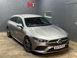 Silver Used 2020 Mercedes CLA200 Shooting Brake AMG line Estate | £13,990 (Good price)