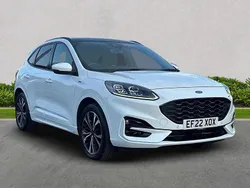 White Used 2022 Ford Kuga ST-Line X SUV | £24,299 (A bit pricey)