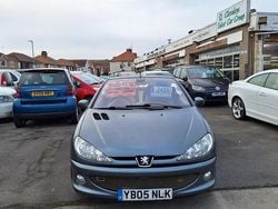 Grey Used 2005 Peugeot 206 CC Allure Cabriolet | £1,695