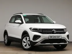 White New 2024 VW T-Cross Life SUV | £22,998 (Good price)