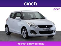 White Used 2015 Suzuki Swift SZ3 Hatchback | £6,299 (A bit pricey)