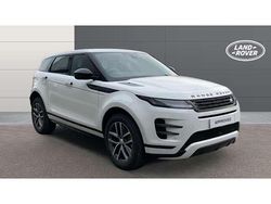 White Used 2025 Land Rover Range Rover evoque SE Dynamic SUV | £38,844 (A bit pricey)