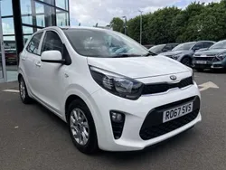 Clear white Used 2017 Kia Picanto 2 Hatchback | £7,000 (Fair price)
