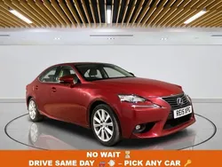 Red Used 2015 Lexus IS300h Executive Line Sedan | £9,349 (Good price)