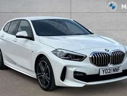 Alpine white Used 2021 BMW 118 M Sport Hatchback | £19,966 (Fair price)