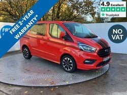Red Used 2020 Ford Transit Custom Sport Van | £22,495 (Good price)