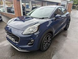 Blue Used 2024 Ford Puma Titanium Hatchback | £19,500 (Fair price)