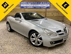 Silver Used 2008 Mercedes SLK200 Cabriolet | £10,995