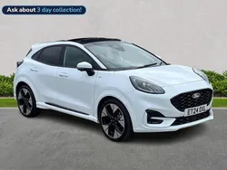 White Used 2024 Ford Puma Gen-E ST-Line X Hatchback | £22,975 (Expensive)
