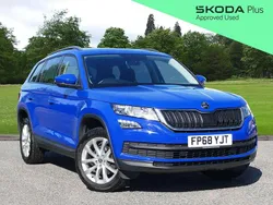 Blue Used 2019 Skoda Kodiaq SE SUV | £15,495 (Fair price)