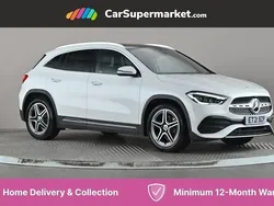 White Used 2021 Mercedes GLA180 AMG Line Premium Plus SUV | £24,897 (Fair price)