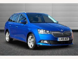 Blue Used 2019 Skoda Fabia SE L Estate | £7,195 (Fair price)