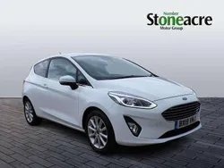 White Used 2019 Ford Fiesta Titanium Hatchback | £7,995 (Fair price)